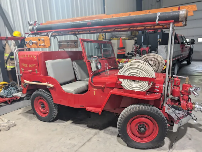 Willys, a heritage of the Milk River Fire Department